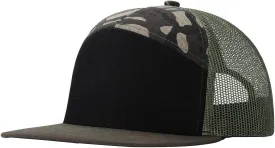 2024 Men Flat Brim Baseball Cap Adjustable Performance Snapback Hat Laser Perforated Cap