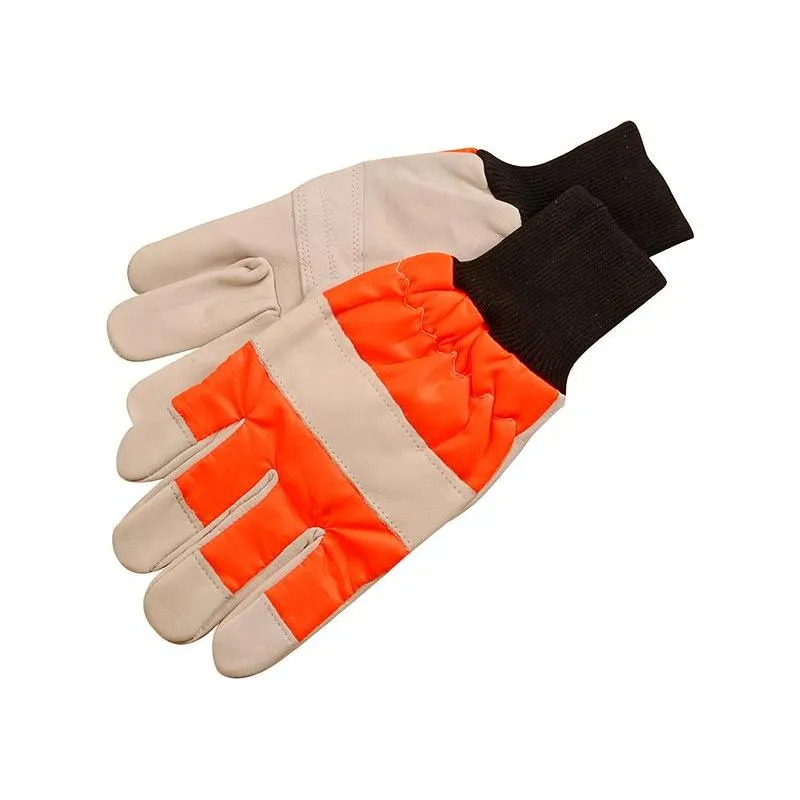 Alm Manufacturing CH015 Chainsaw Safety Gloves - Left Hand protection