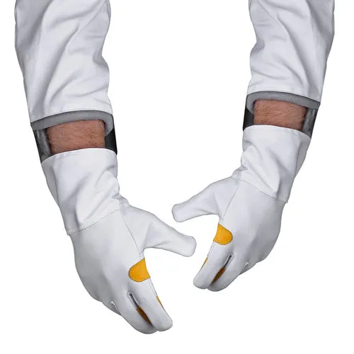 Beekeeping Bee Gloves Cow Hide Ventilated  Heavy Duty Gloves  XL
