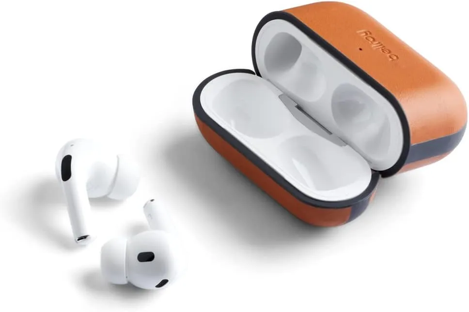 Bellroy Pod Jacket Pro 2nd Generation  (Leather Case for Apple AirPods Pro 2nd Generation) - Terracotta
