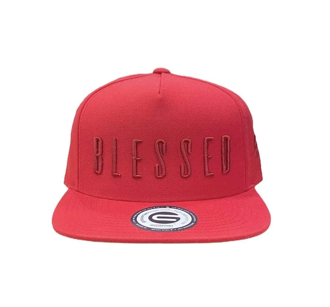 Blessed Red Snapback Hat