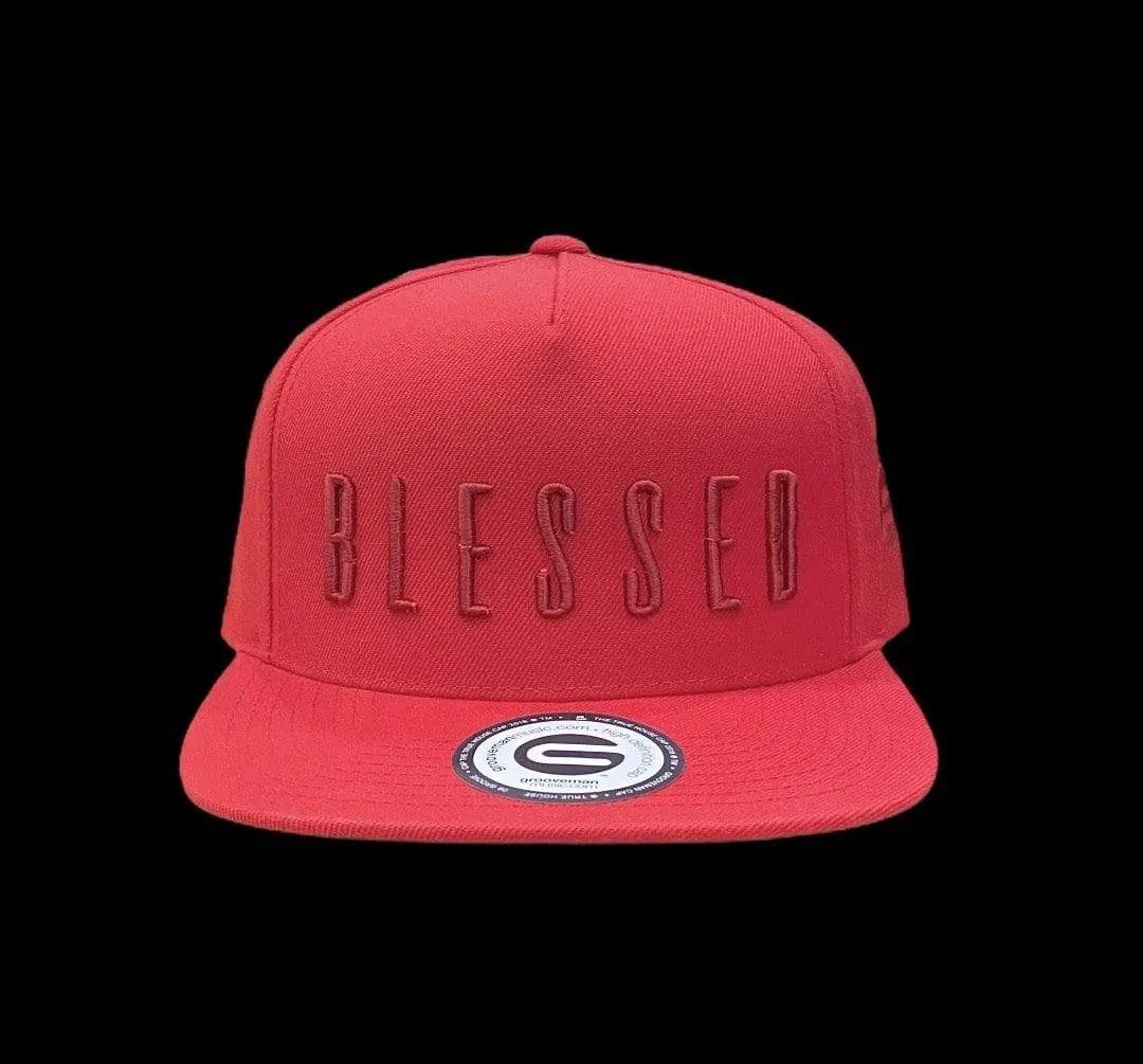 Blessed Red Snapback Hat