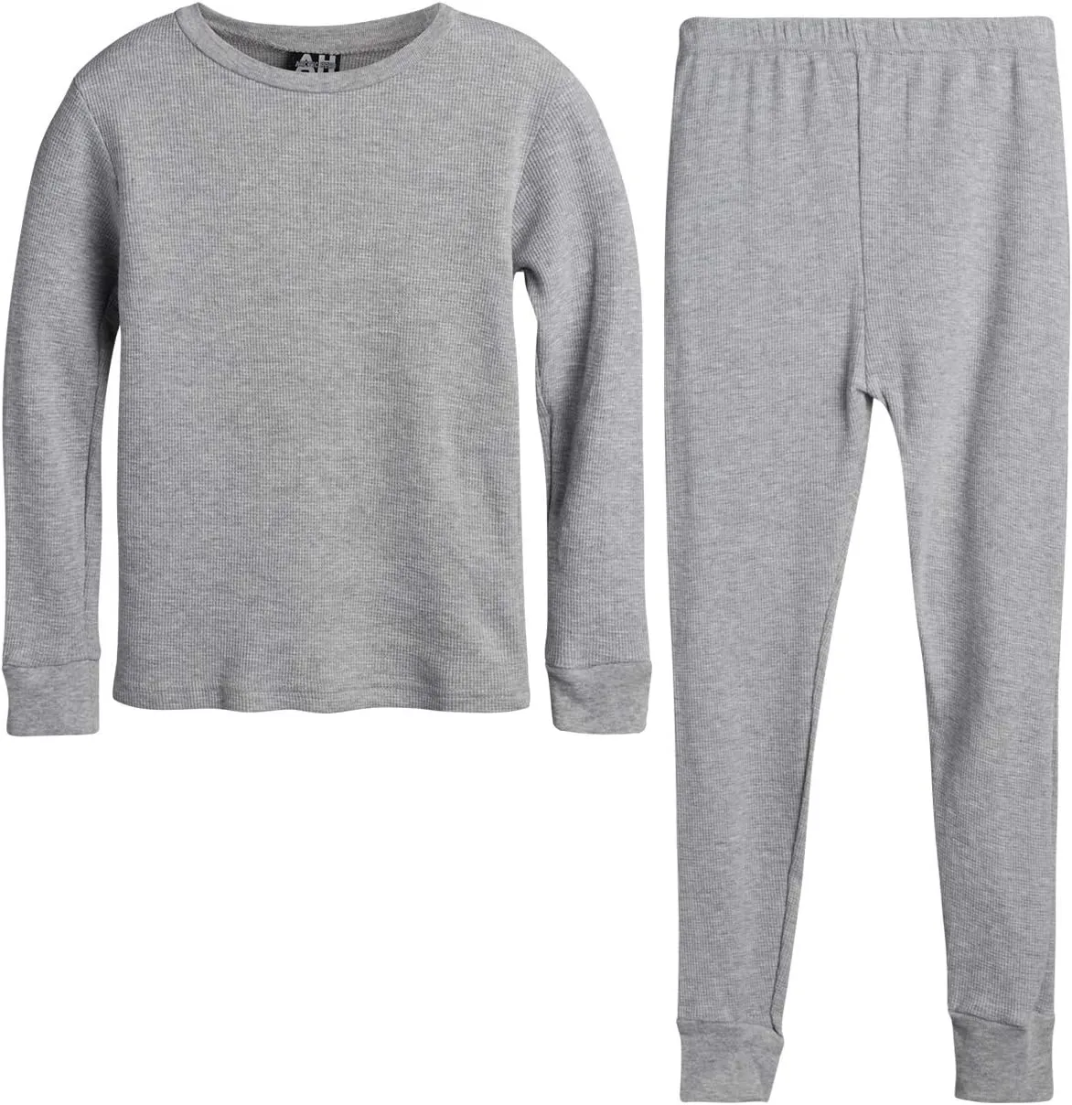 Boys' Thermal Underwear Set - 2 Piece Waffle Knit Long Sleeve Thermal Shirt and Pants for Boys (Sizes: 2T-18)