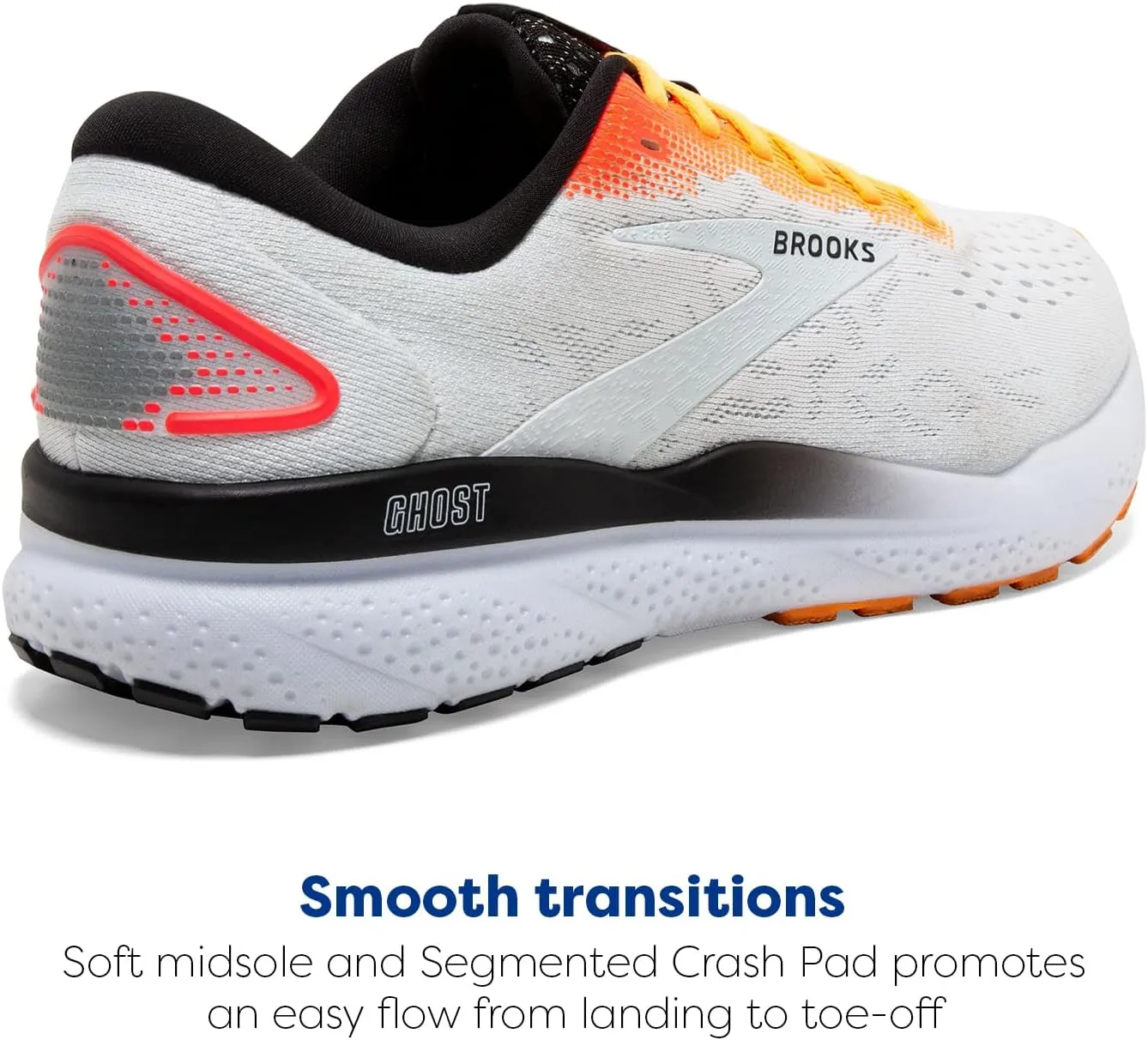 Brooks Mens Ghost 16 Neutral Running Shoe
