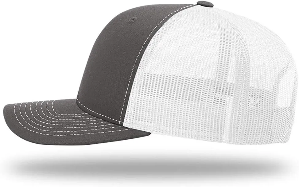 BustedTees XRP Back Mesh Hat Casual Wear Crypto Baseball Cap for Mens & Womens Breathable Mesh Adjustable Snapback Strap