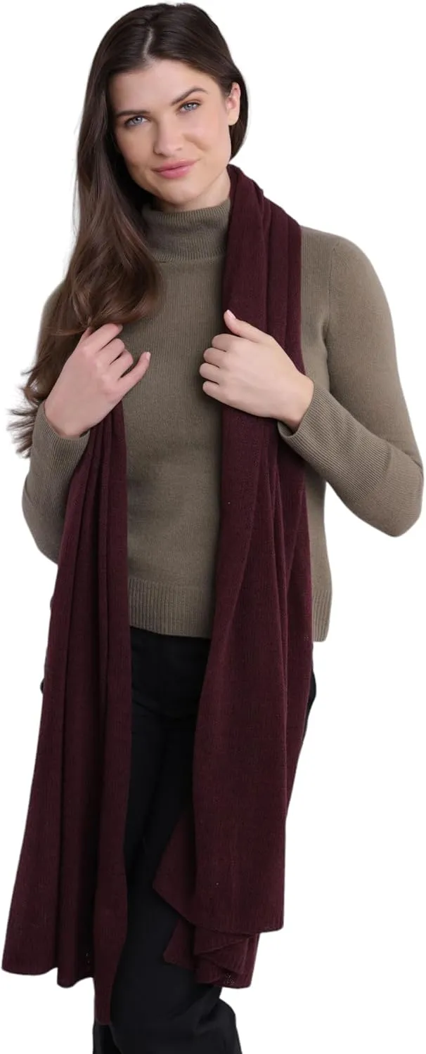 Cashmere 100% Cashmere Light Weight Travel Wrap