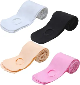 Cooraby 4 Pairs Dance Tight Footed Ballet Ultra Soft Ballet Tights for Girls,4 Colors