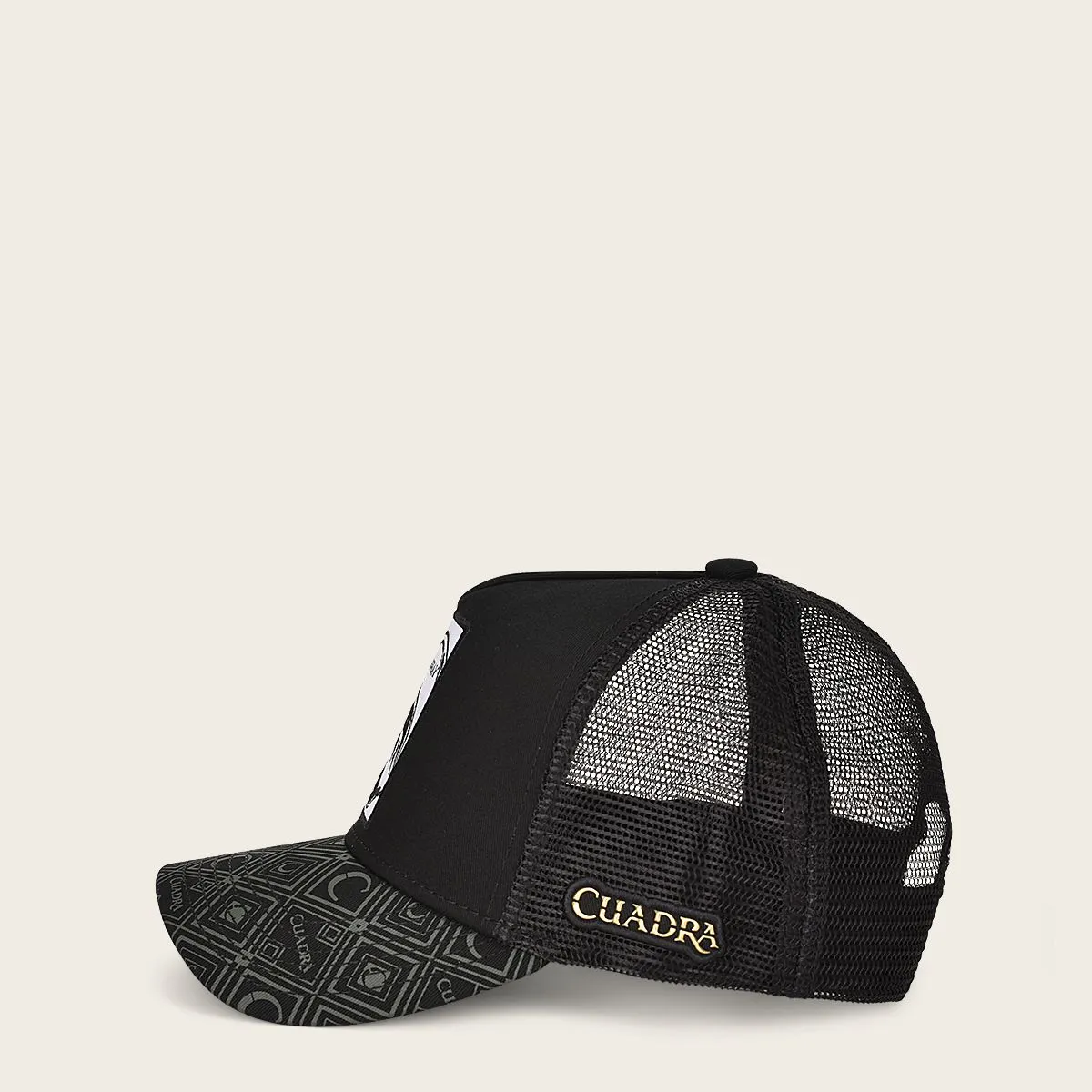 Cuadra Men's Cap, Stingray Black
