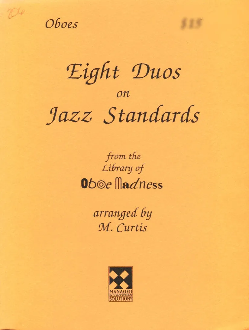 Curtis, Mike  % Eight Duos on Jazz Standards (performance score) - 2OB