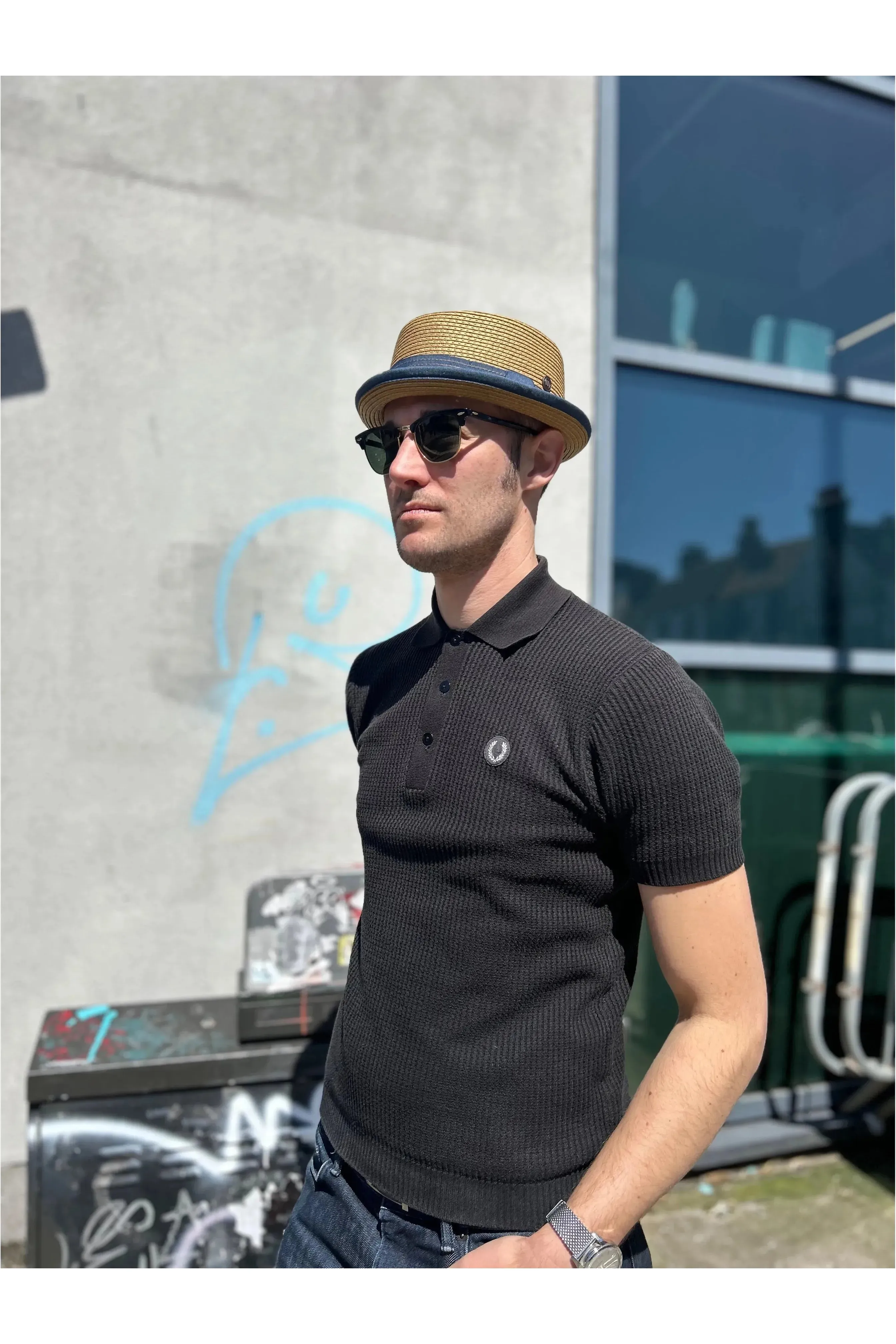 Dasmarca - Rico Woven Pork Pie Mustard - Hat