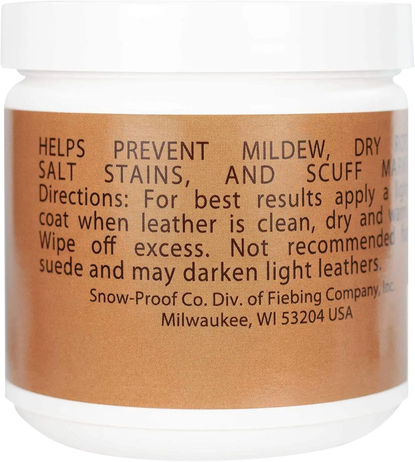 Fiebing's Snow Proof Original Weatherproofing Paste