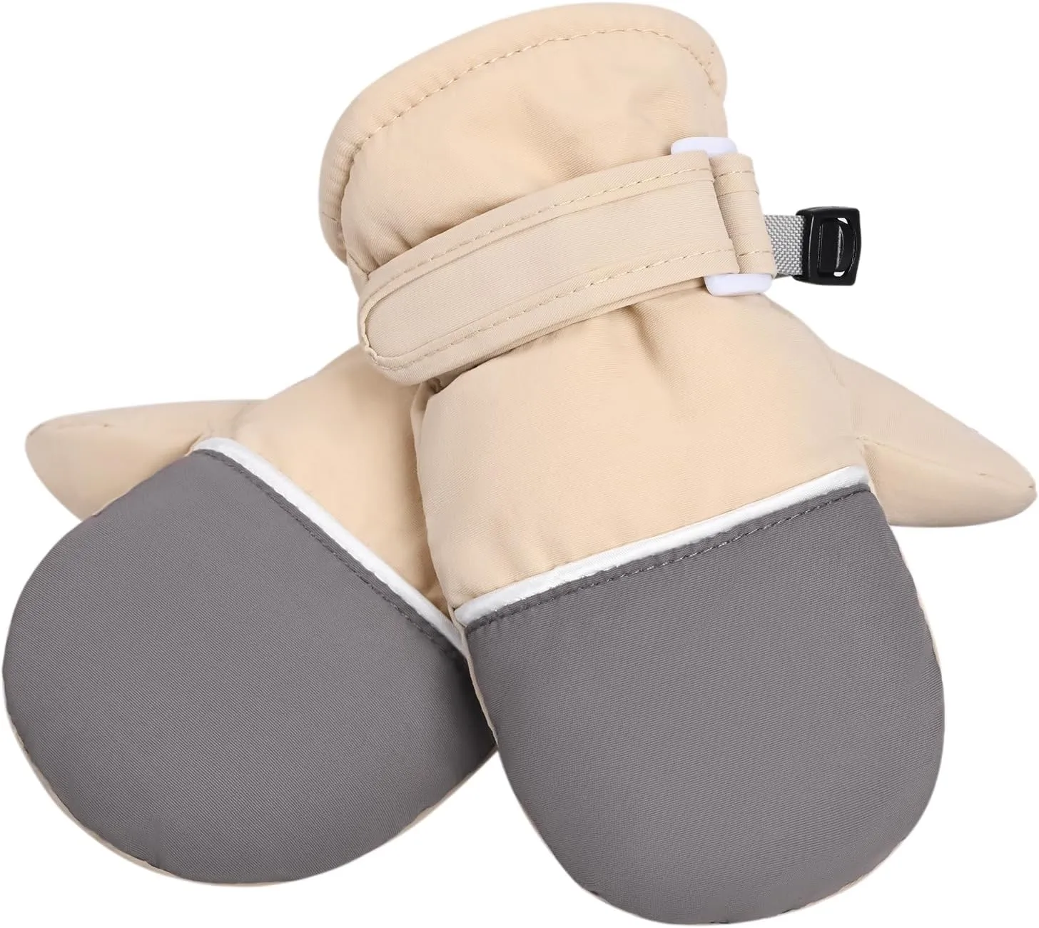 Fleece Lined Mittens for Baby Boys Girls,Infant Baby Toddler Little Kids Winter Gloves Mittens for Children
