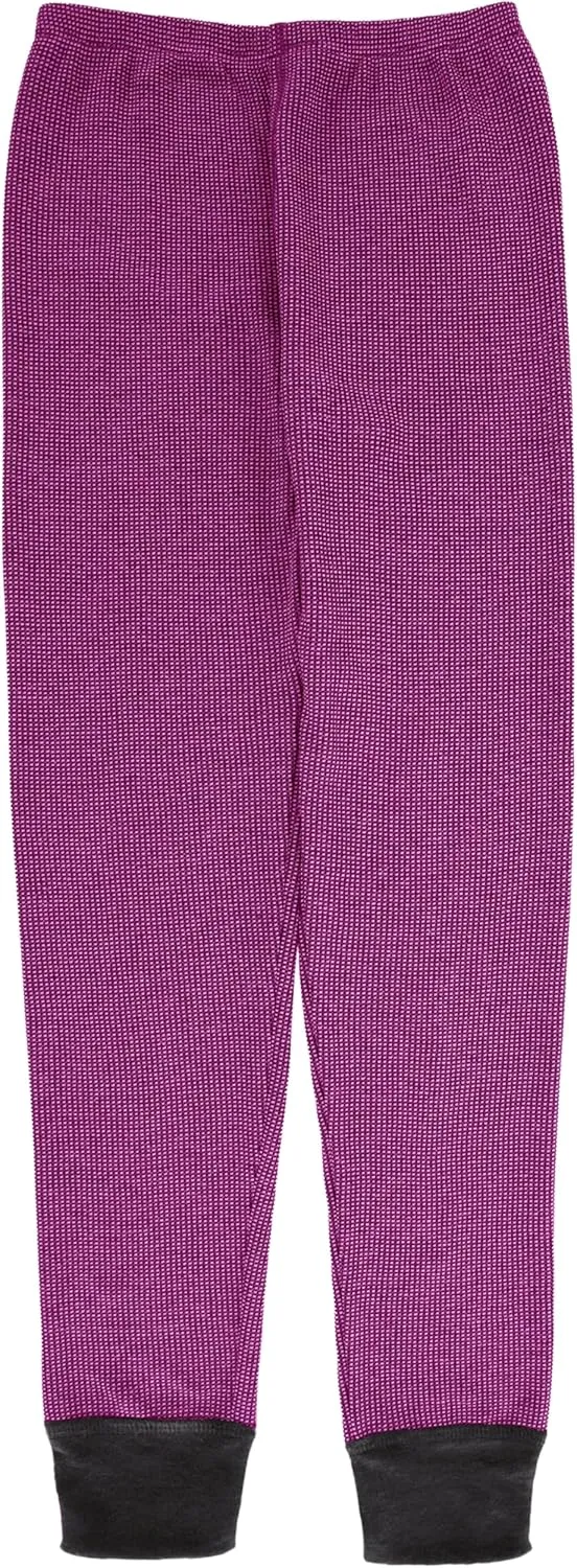 Fruit of the Loom Girls' Premium Thermal Waffle Underwear Set