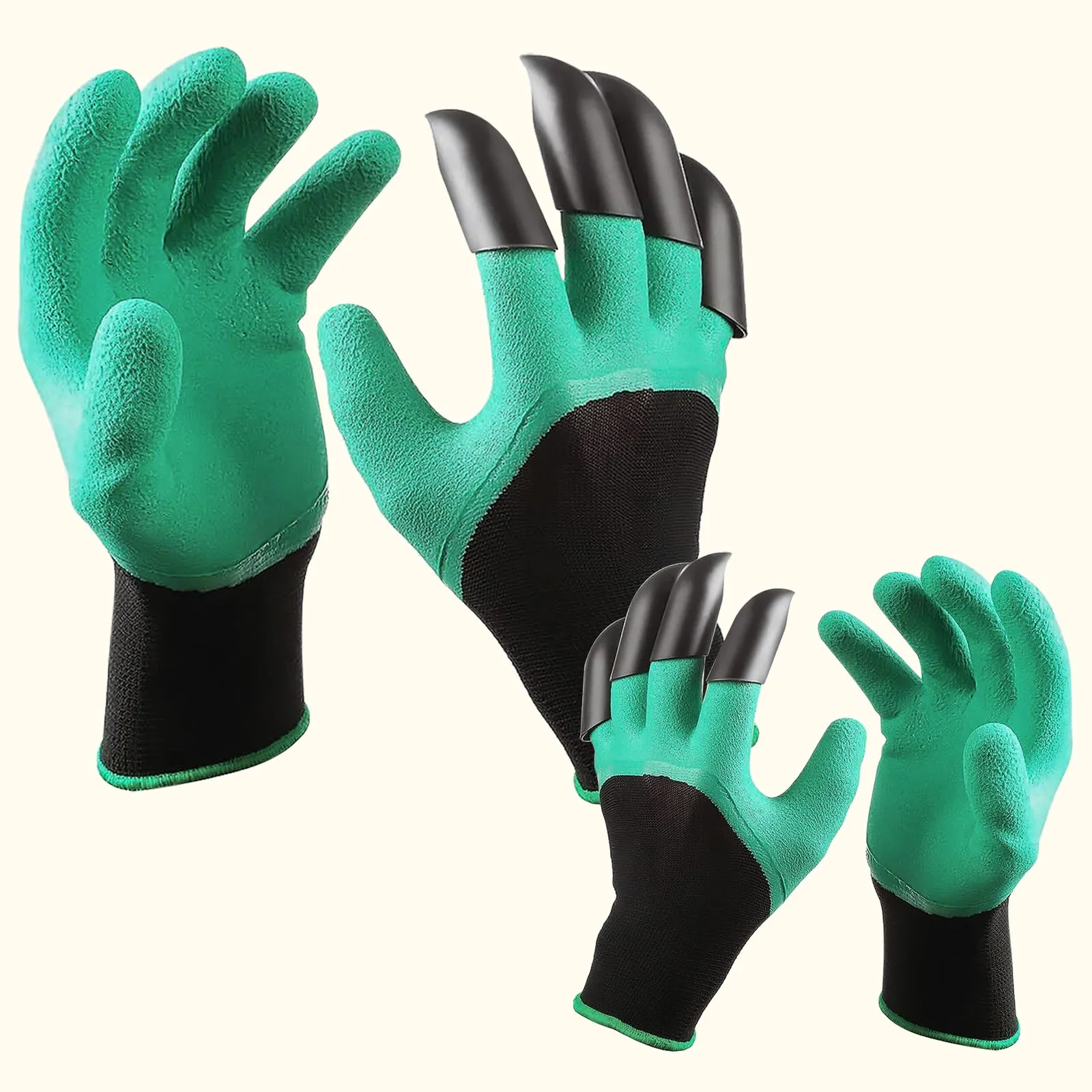 Gardening Gloves with Claws 2 Pairs