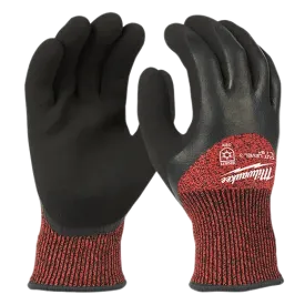 General Purpose Gloves - Milwaukee® Cut Level 3 Winter Dipped Gloves, 12 Pack, 48-22-892B