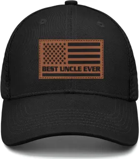 IORTY RTTY Uncle Gifts from Niece Nephew Best Uncle Ever Hat Christmas Fathers Day Birthday Gifts for Uncle