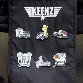 Keenz Adventure Pin Collection