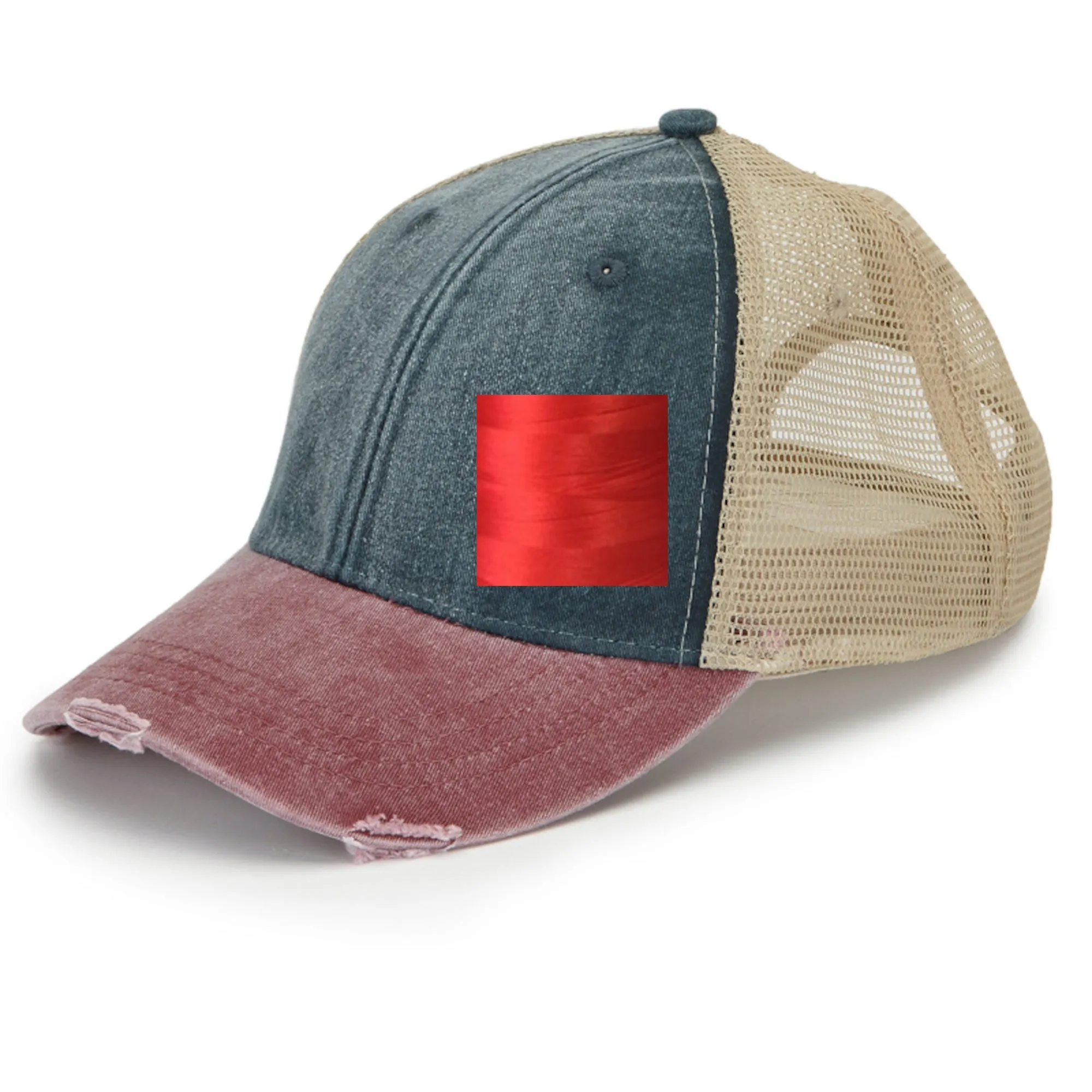 Kentucky Hat | Distressed Snapback Trucker | state cap | many color choices