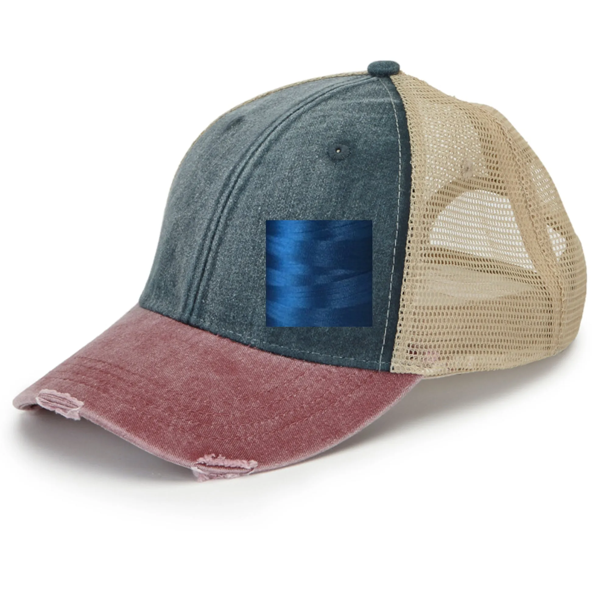 Kentucky Hat | Distressed Snapback Trucker | state cap | many color choices