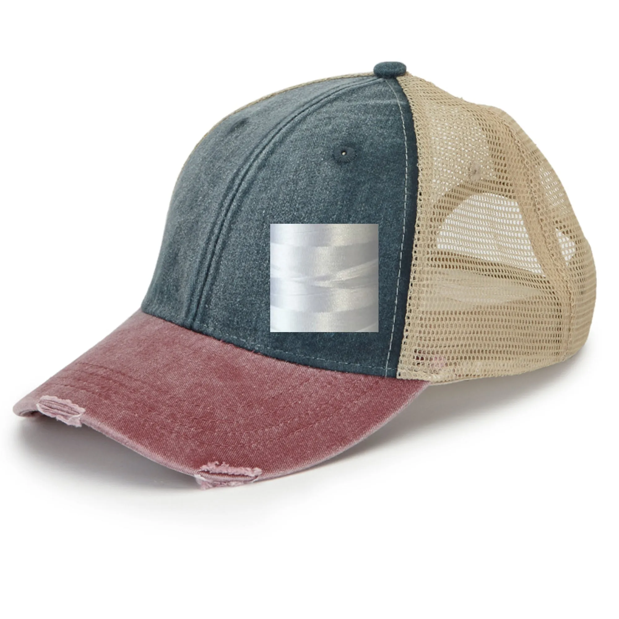 Kentucky Hat | Distressed Snapback Trucker | state cap | many color choices