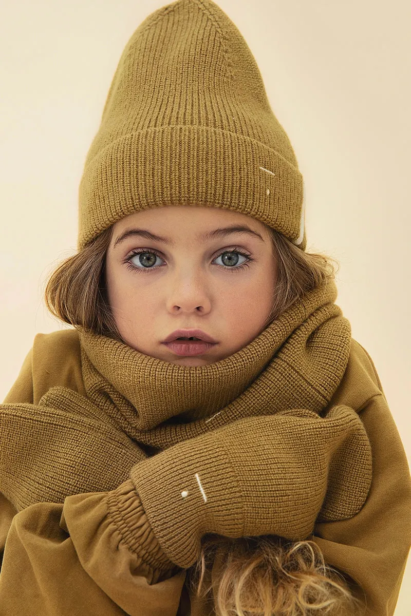 Knitted Mittens | Peanut
