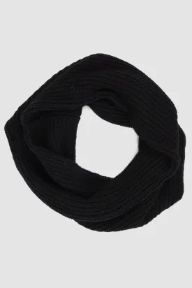 Knitted Round Wool Scarf