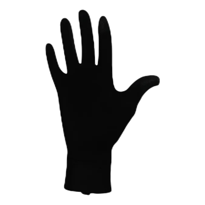 Lightweight Tech Running Gloves Black/Silver