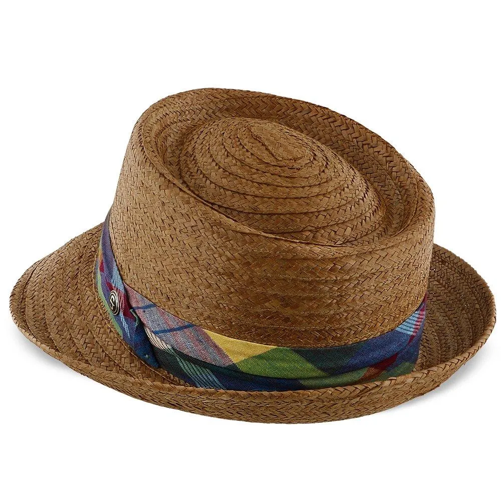 Madrigal - Stetson Coconut Straw Porkpie Hat - TSMDGL