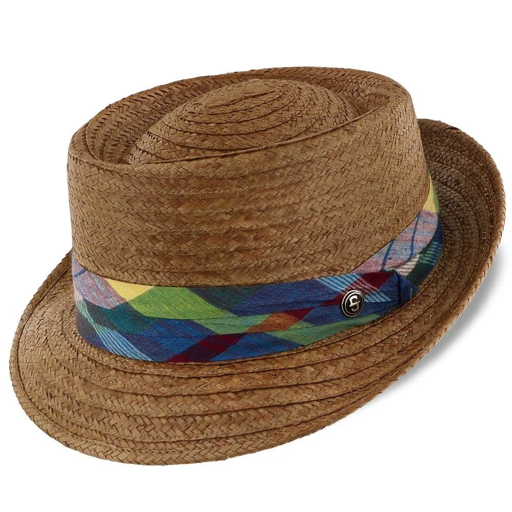 Madrigal - Stetson Coconut Straw Porkpie Hat - TSMDGL