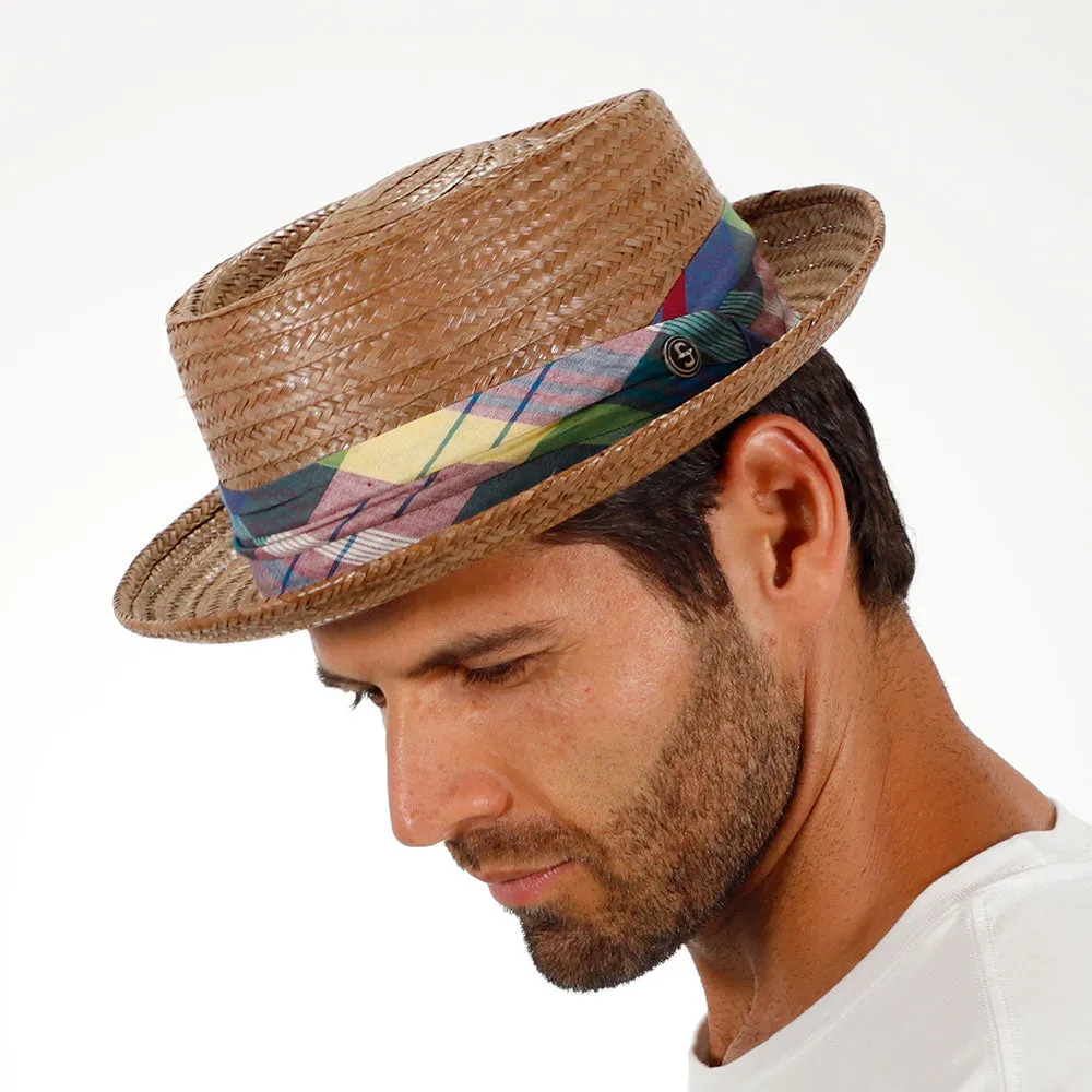 Madrigal - Stetson Coconut Straw Porkpie Hat - TSMDGL