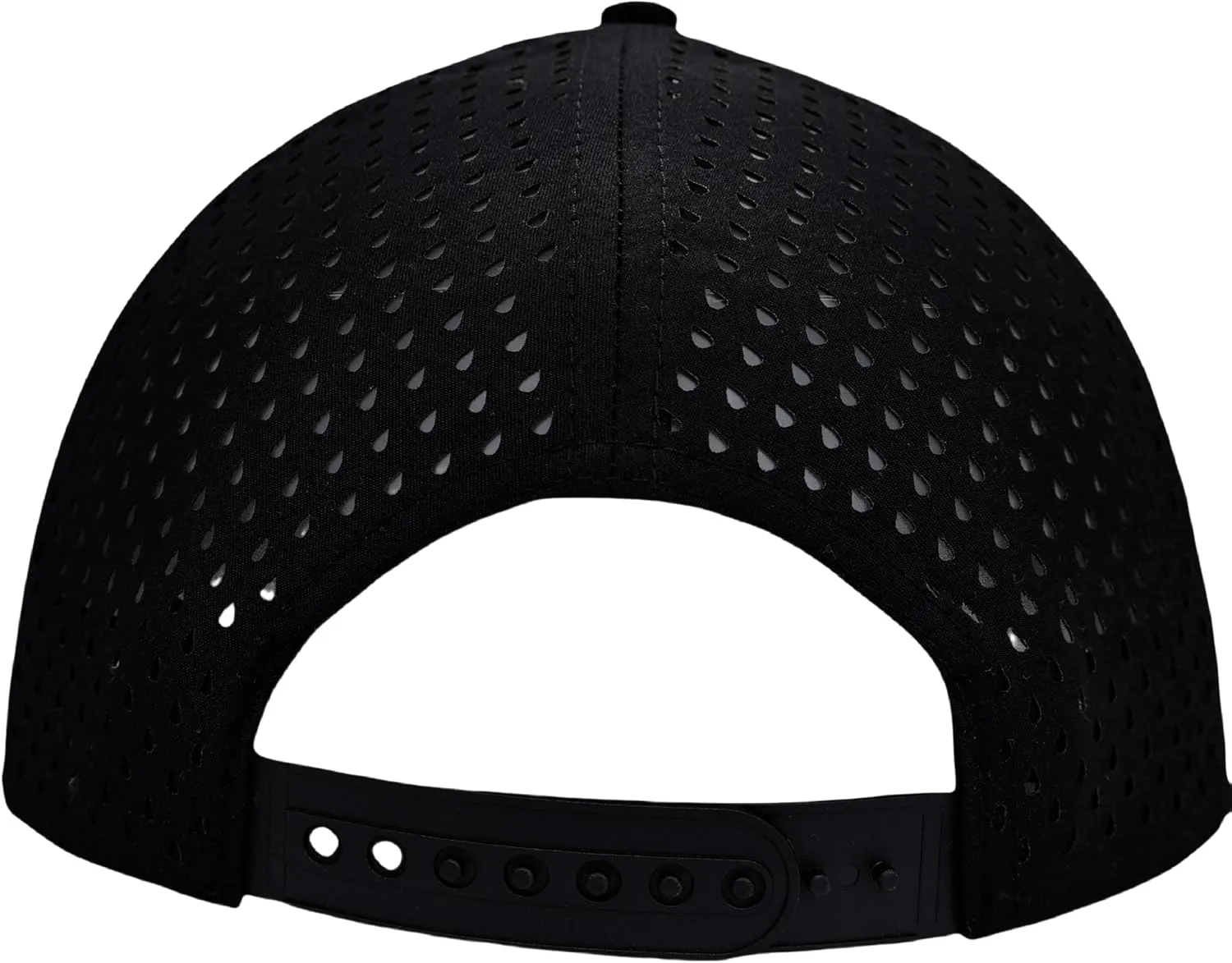 Men's Adjustable Baseball Cap(M,L,XL,XXL), Water Resistant Laser Cut Snapback Mesh Hat