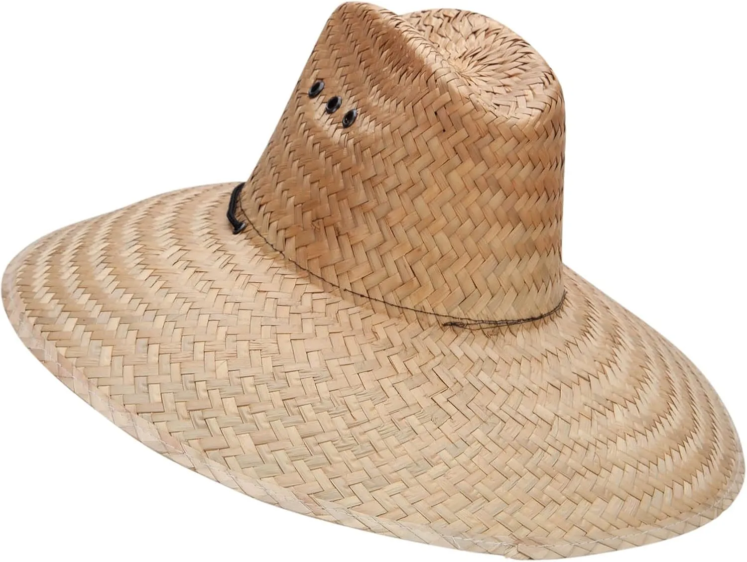 Men's Crushed Safari Straw Hat