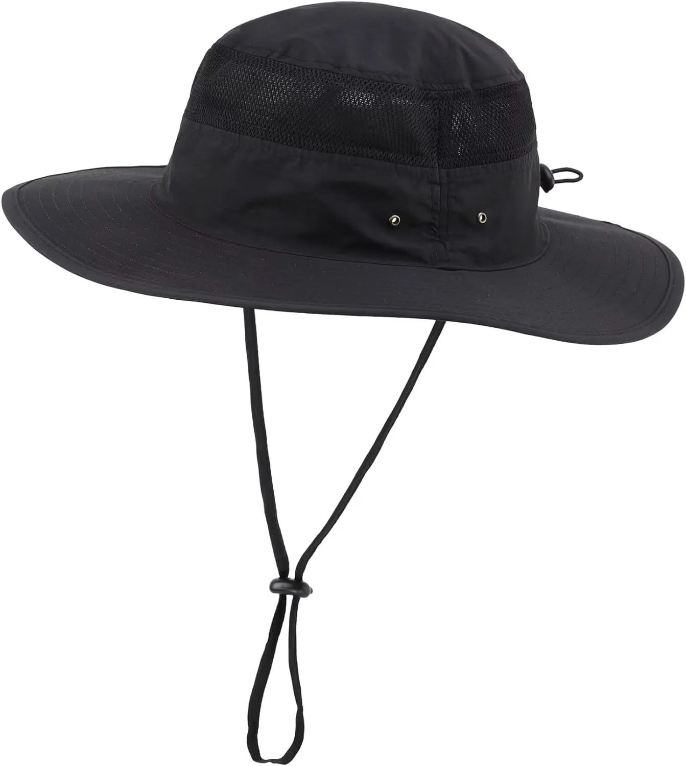 Men's Mint Blue Sun Hat Wide Brim Bucket Beach Safari Fishing Hat