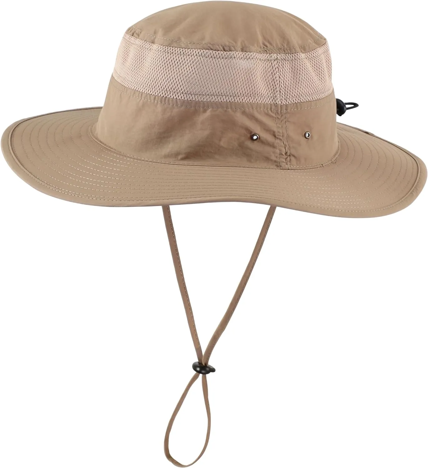 Men's Mint Blue Sun Hat Wide Brim Bucket Beach Safari Fishing Hat