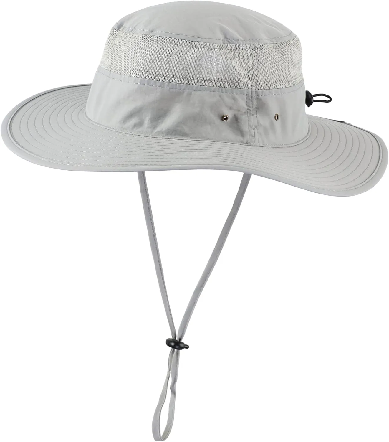 Men's Mint Blue Sun Hat Wide Brim Bucket Beach Safari Fishing Hat
