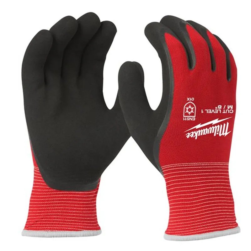 Milwaukee Thermal Winter Work Gloves Terry Cotton-Lined