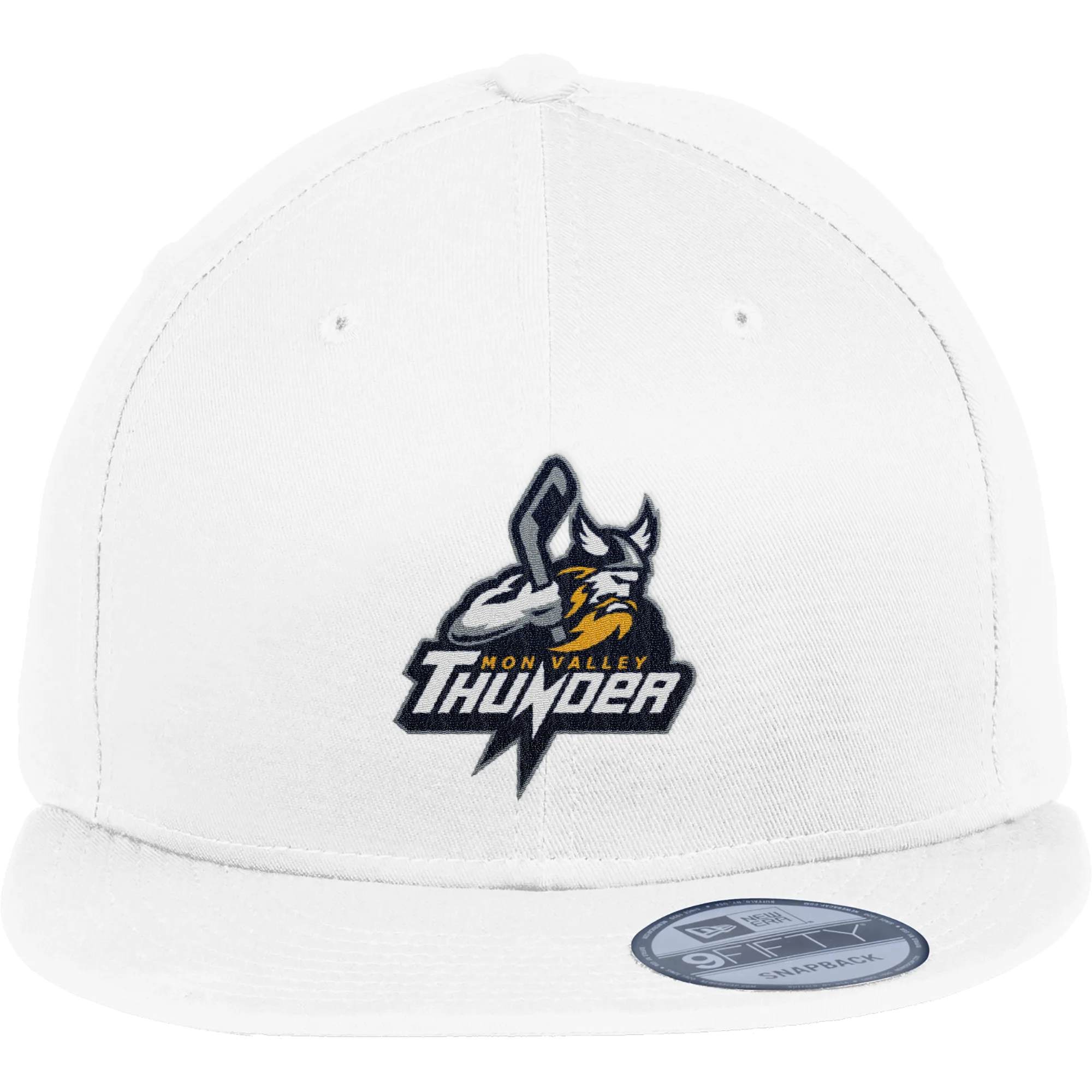 Mon Valley Thunder New Era Flat Bill Snapback Cap