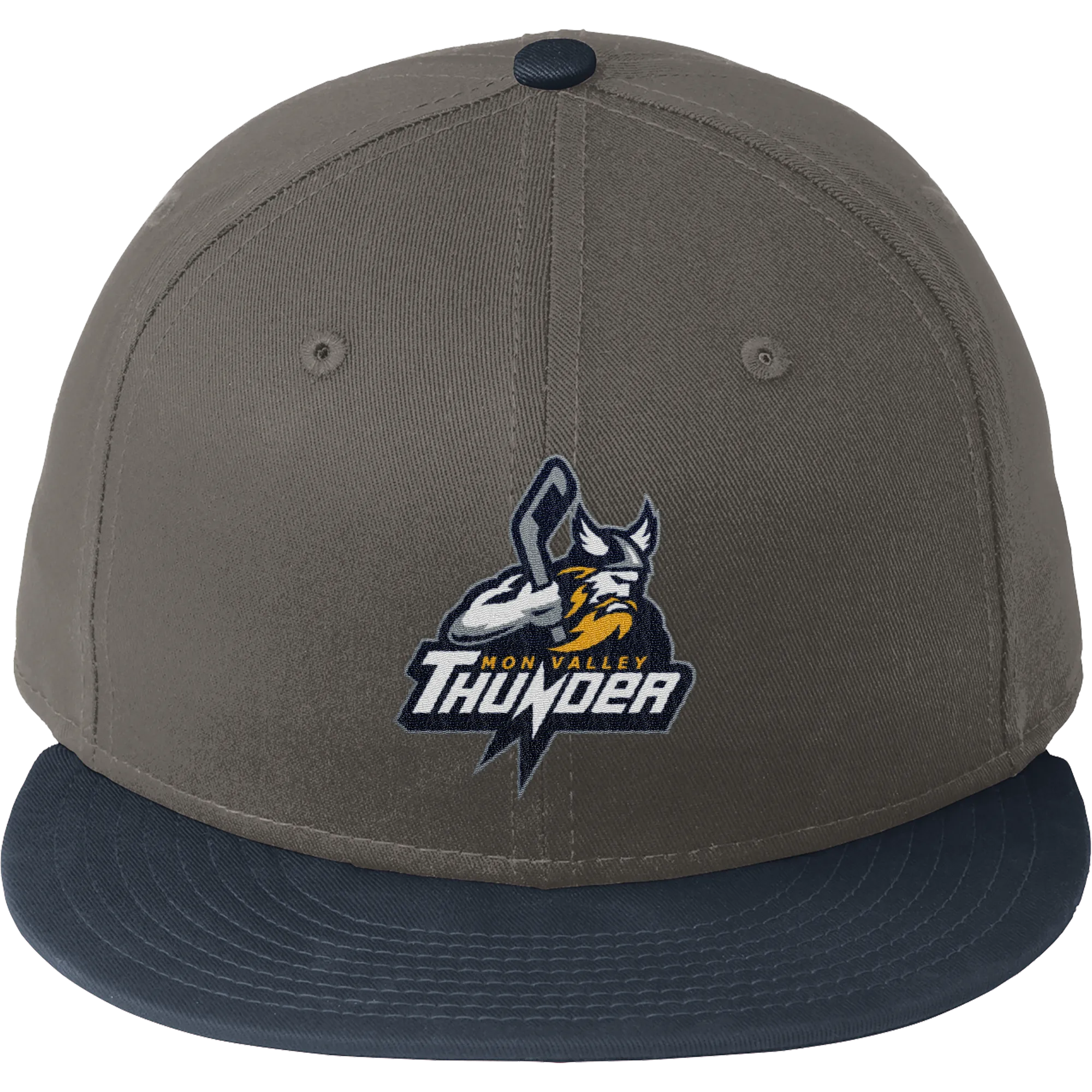 Mon Valley Thunder New Era Flat Bill Snapback Cap