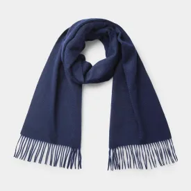 Navy Cashmere Scarf