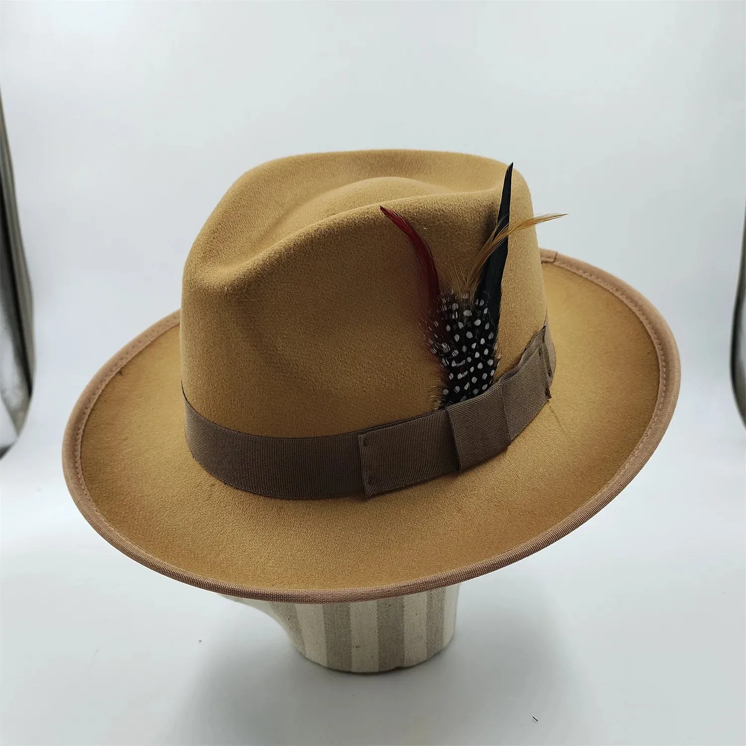 NEW Pork pie hat brim men women Fedora classic gentleman bowler hat cosplay derby bowler English hat panama jazz hat wholesale