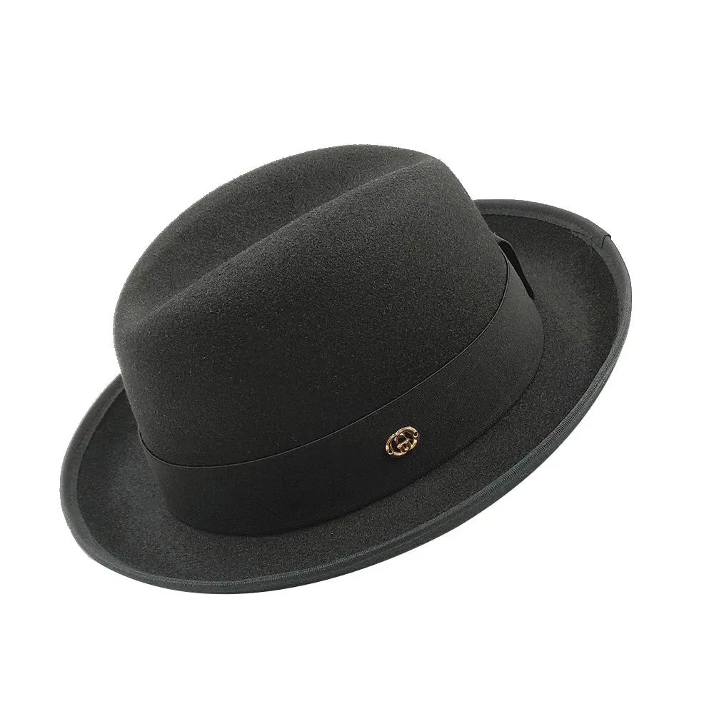 NEW Pork pie hat brim men women Fedora classic gentleman bowler hat cosplay derby bowler English hat panama jazz hat wholesale