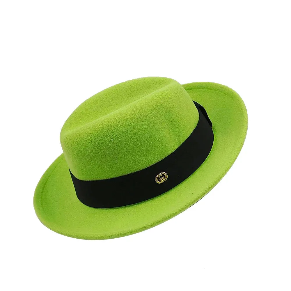 NEW Pork pie hat brim men women Fedora classic gentleman bowler hat cosplay derby bowler English hat panama jazz hat wholesale