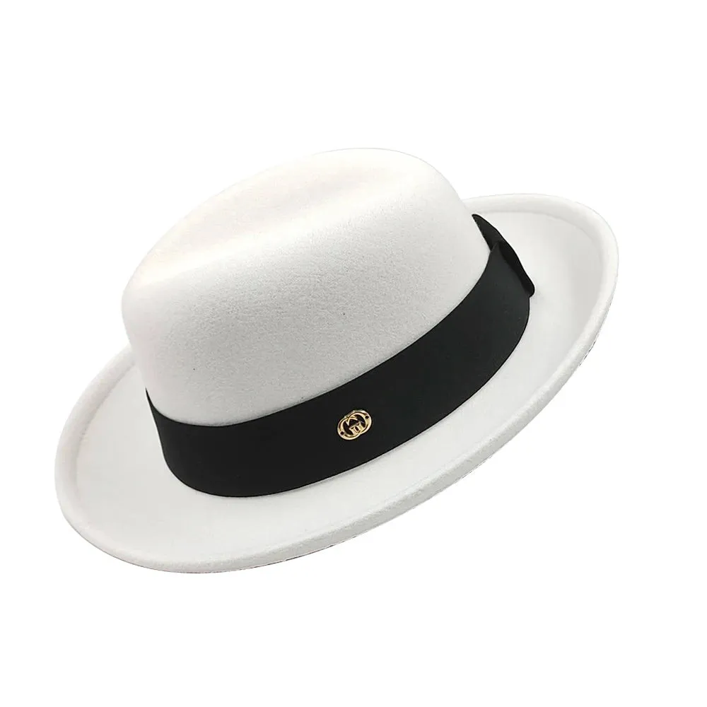 NEW Pork pie hat brim men women Fedora classic gentleman bowler hat cosplay derby bowler English hat panama jazz hat wholesale