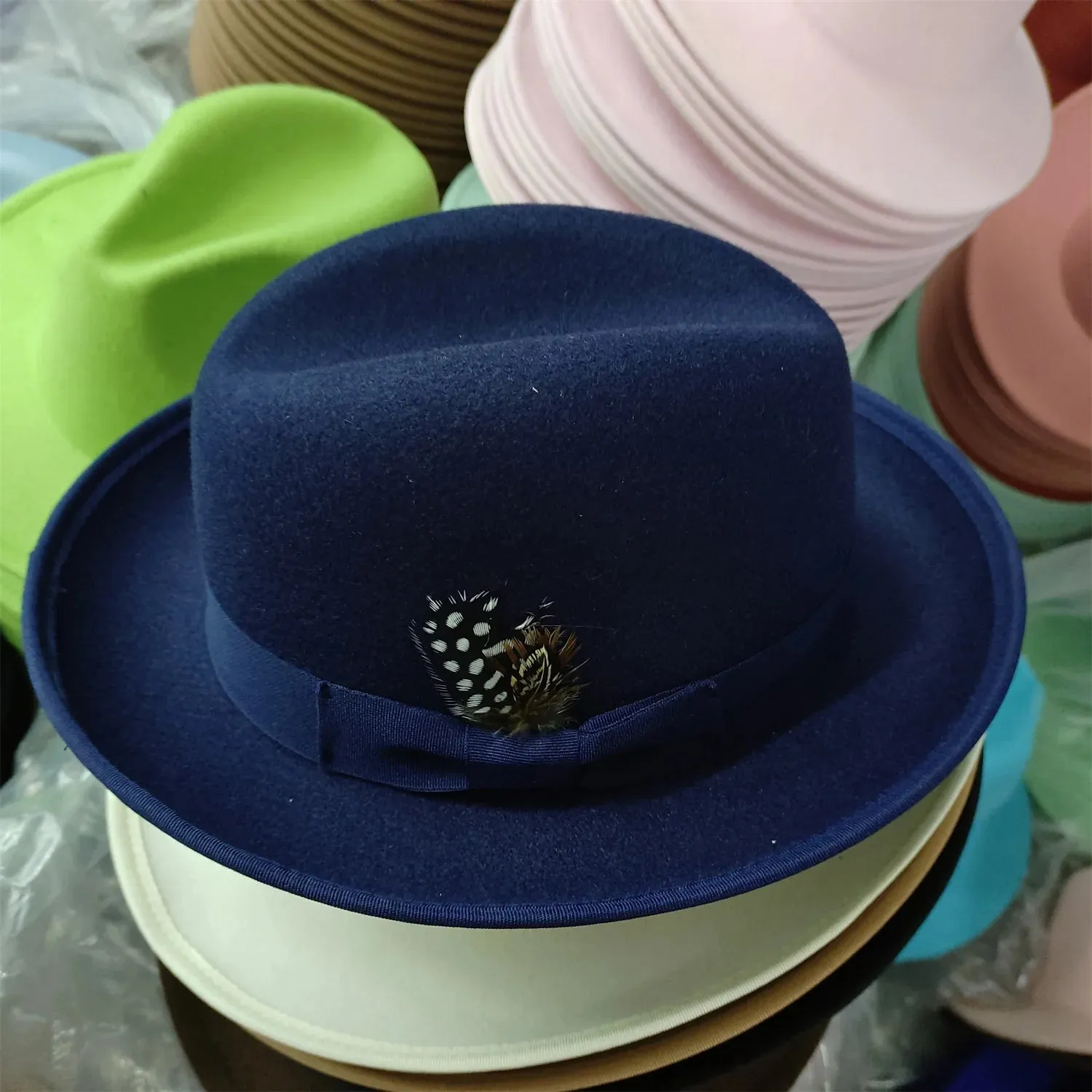 NEW Pork pie hat brim men women Fedora classic gentleman bowler hat cosplay derby bowler English hat panama jazz hat wholesale