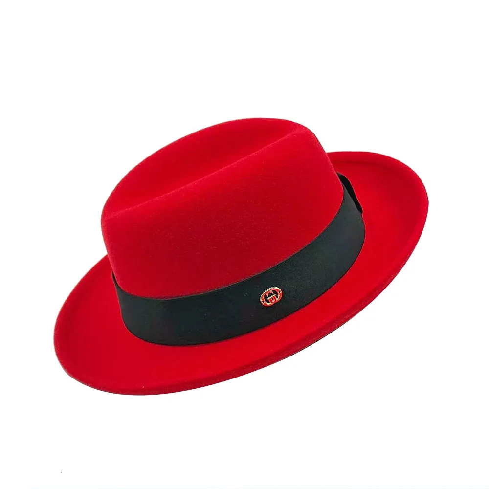 NEW Pork pie hat brim men women Fedora classic gentleman bowler hat cosplay derby bowler English hat panama jazz hat wholesale