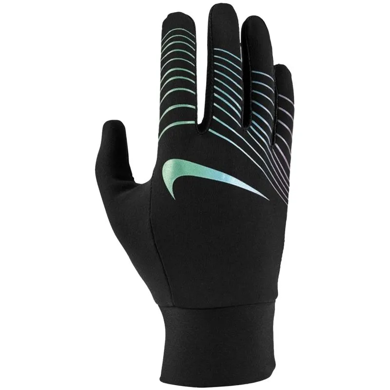 Nike Women's Dri-FIT Touchscreen-Ready Lightweight Running Gloves - Black