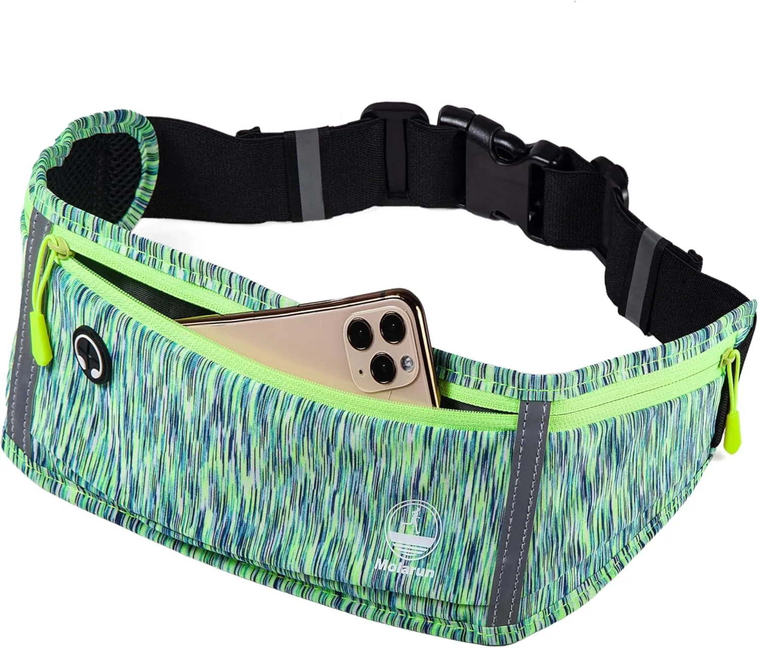Slim Running Belt Fanny Packs for Women Men, Waist Pack Running Fanny Pack Money Belt Phone Holder for Running Sports Hiking Cycling