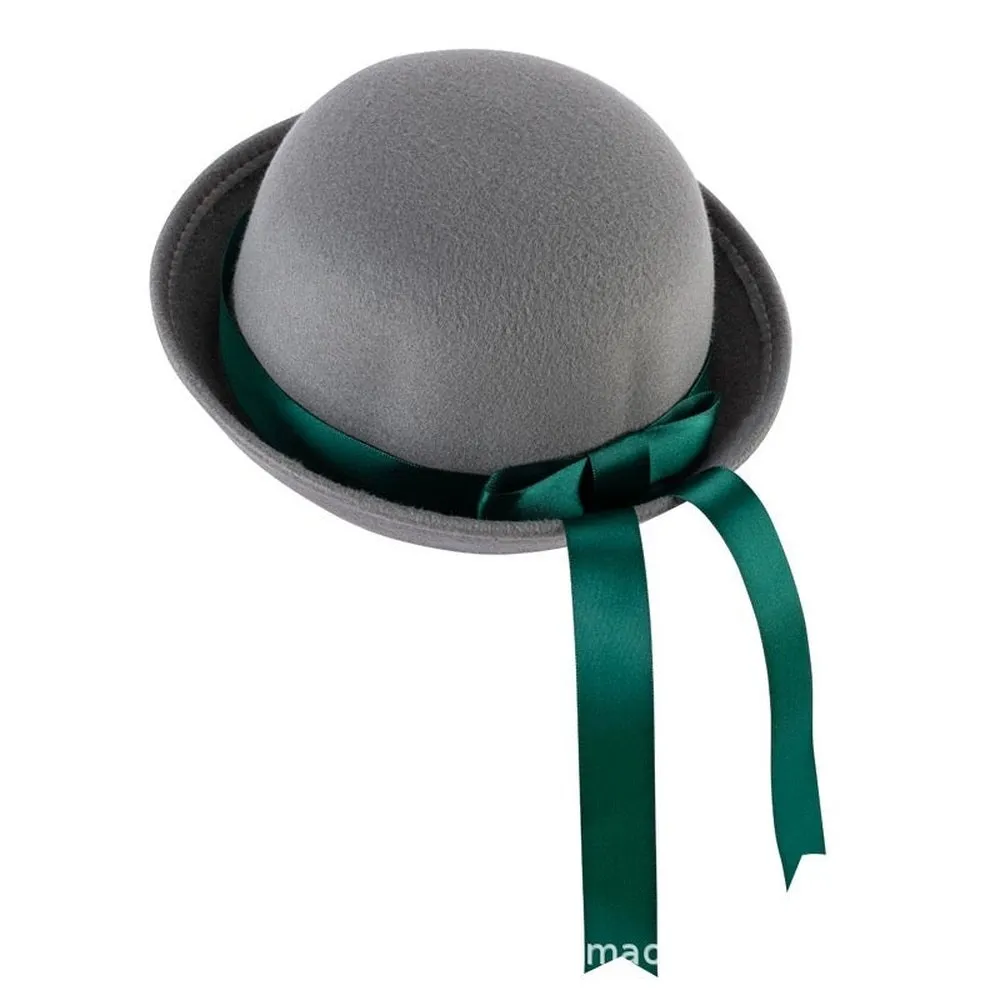 SPPHONEIX JK Cap Watch Horse racing And Various Competitions And Celebrations Elegant Ribbon Bucket Cap Parent Child Bowler Hat Wild For Street
