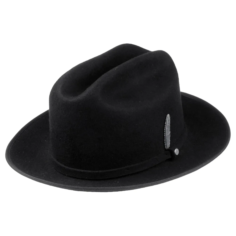 Stetson Hats Open Road Wool Felt Cowboy Hat - Black