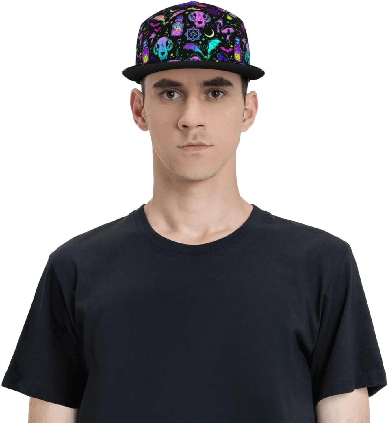 Supdreamc Casual Baseball Cap Hat Snapback Cap Hip Hop Trucker Hat for Dance Hiking